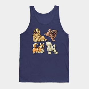 Pixel Dogs Collection Tank Top